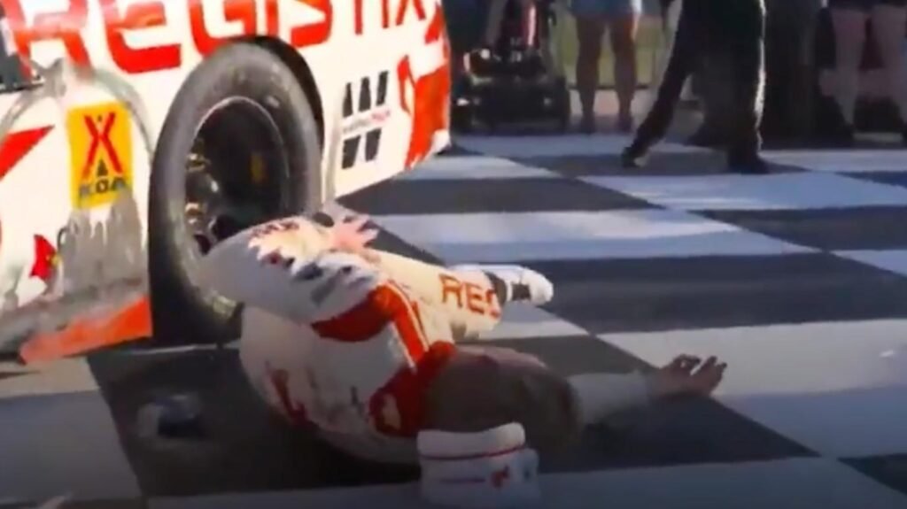 Connor Zilisch fall down