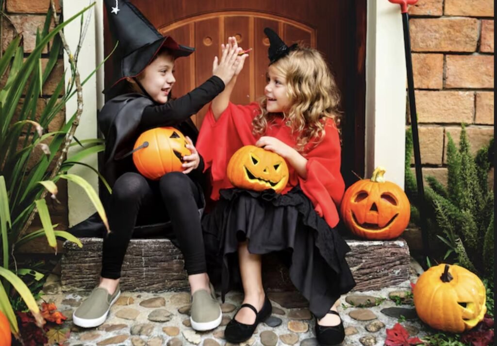 halloween plaza celebration