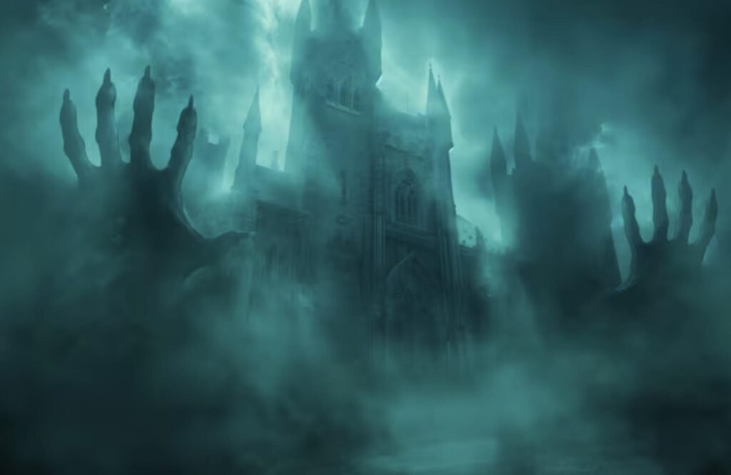 supernatural horror scene