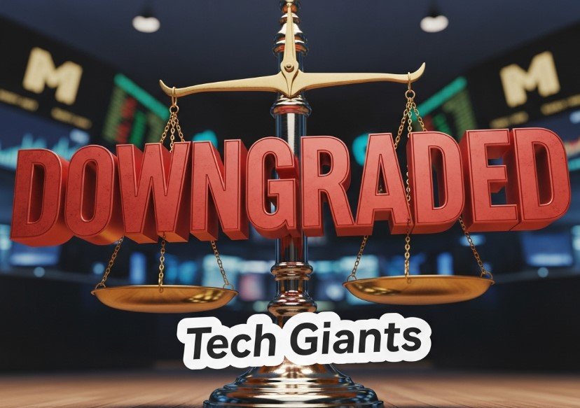 Amazon and Microsoft stock chart neutral rating analysis