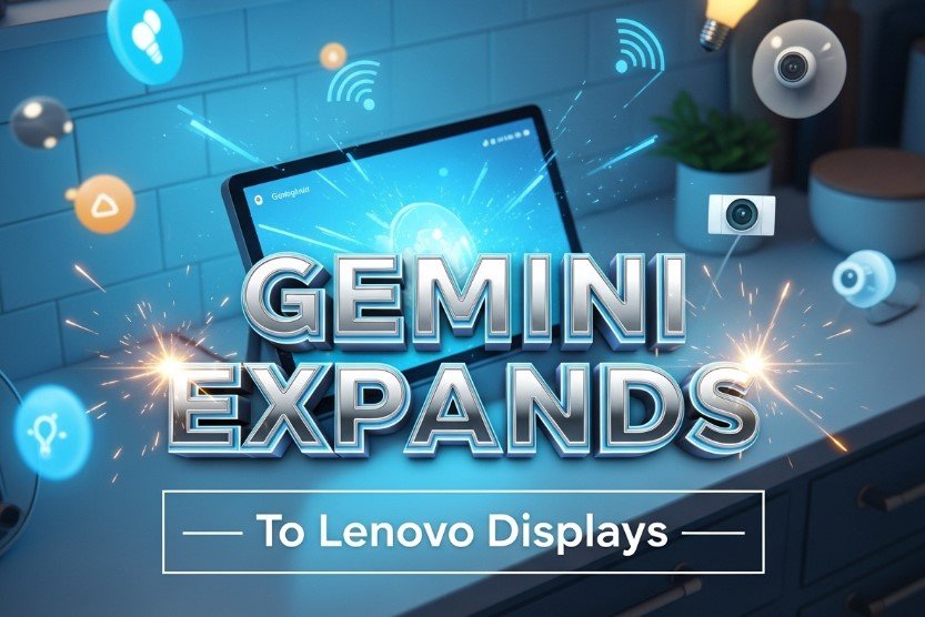 Gemini for Home Lenovo Smart Display expansion update