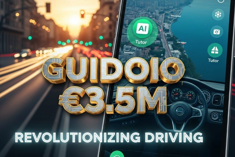 Guidoio funding digital driving license platform Italy