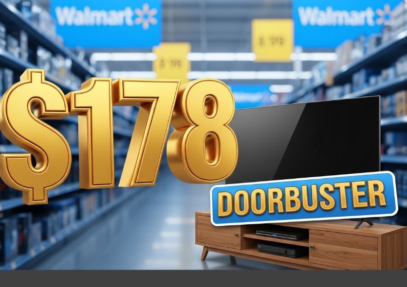  Hisense 55 inch 4k roku smart tv black friday deal walmart