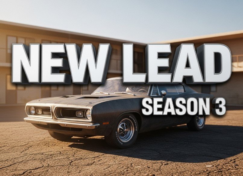  Peter Dinklage mystery detective 1969 Plymouth Barracuda concept art