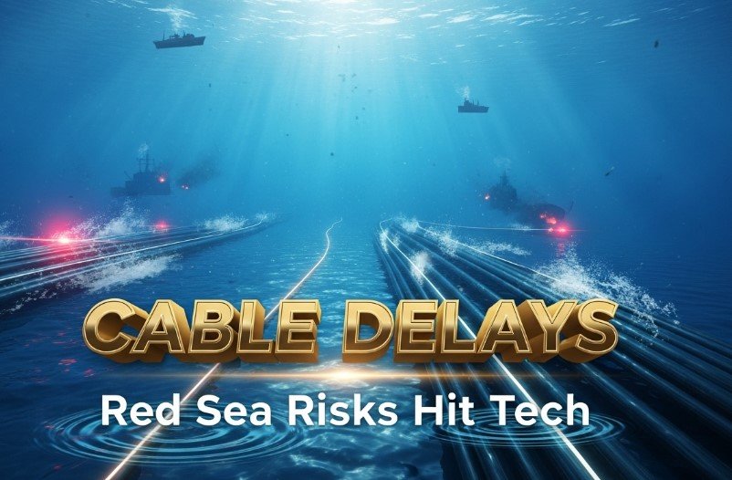 Red Sea conflict undersea cable delays