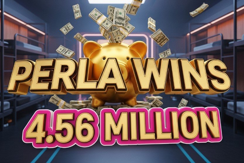 Squid Game Challenge Season 2 winner Perla Figuereo celebrating