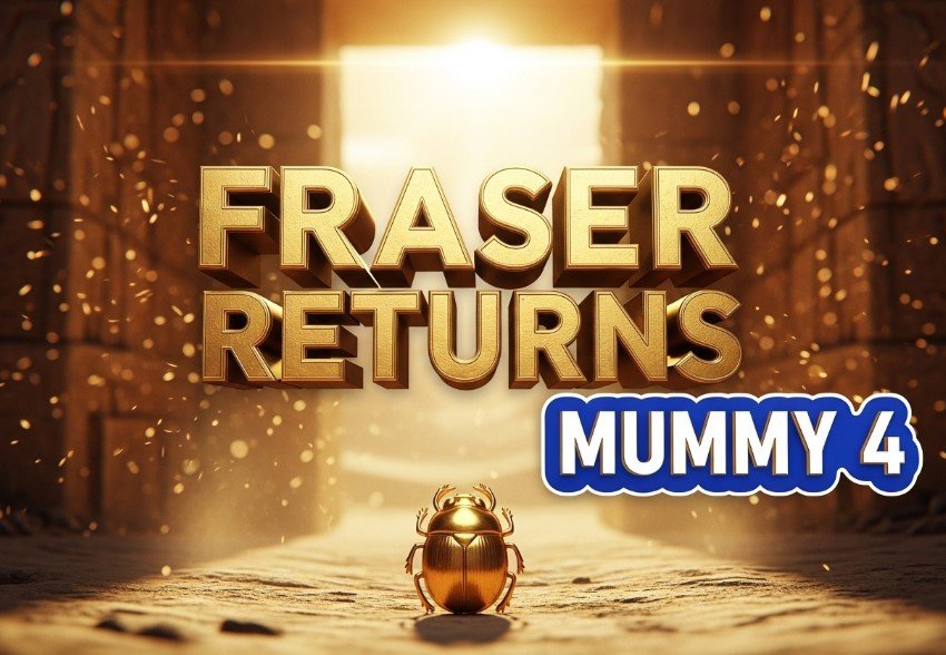 golden scarab beetle artifact on desert sand movie prop