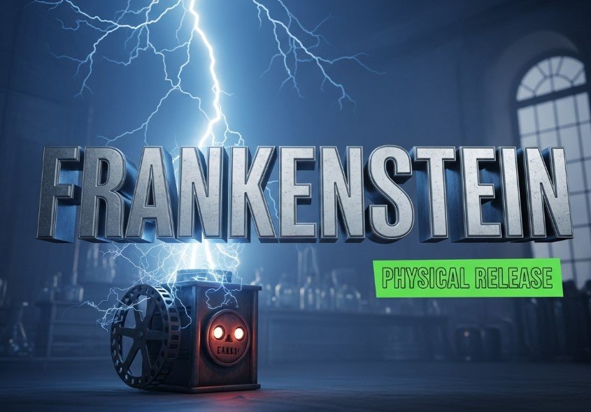 guillermo del toro frankenstein blu ray disc art