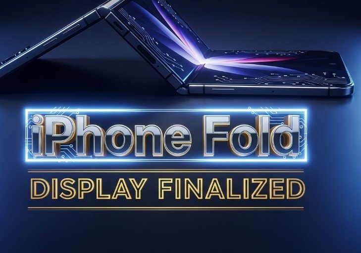 iPhone Fold display panel finalized