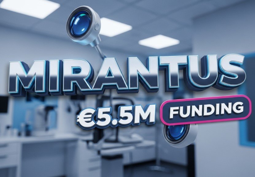 optician performing digital retinal scan on patient with computer screen