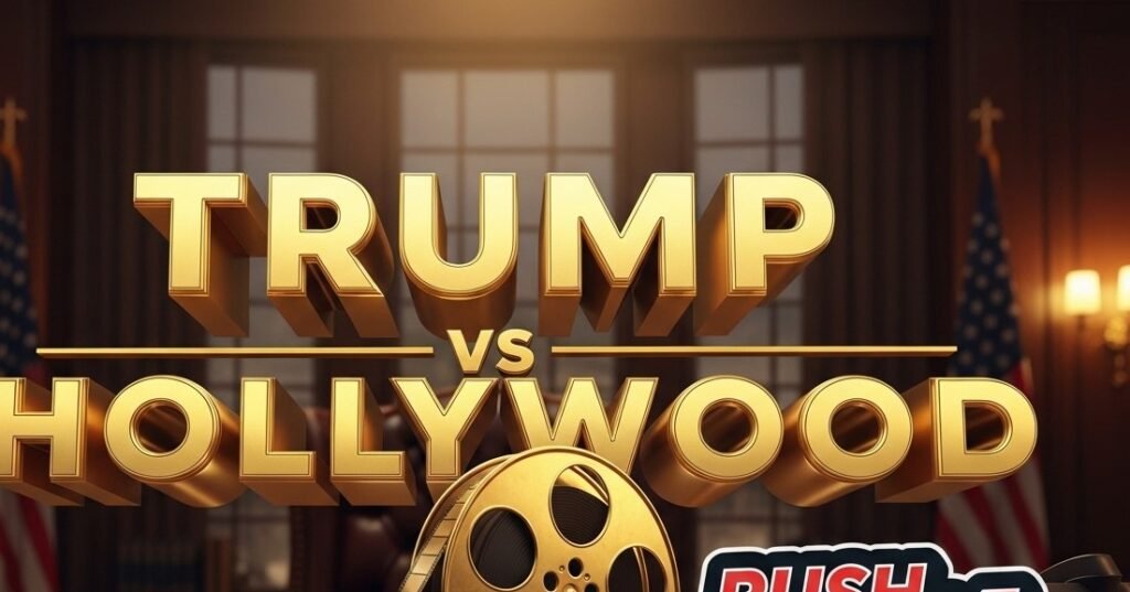 presidential phone on desk with movie script