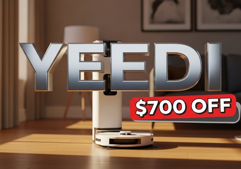 yeedi black friday 2025 robot vacuum sale discount