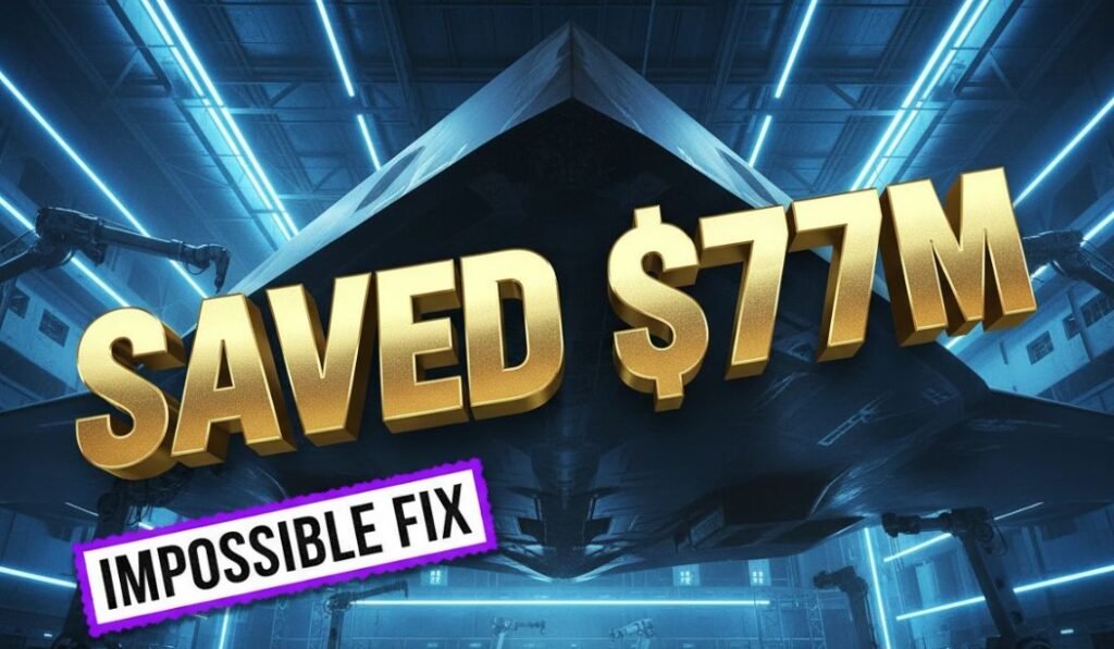 B-2 Spirit stealth bomber sitting on runway at sunset