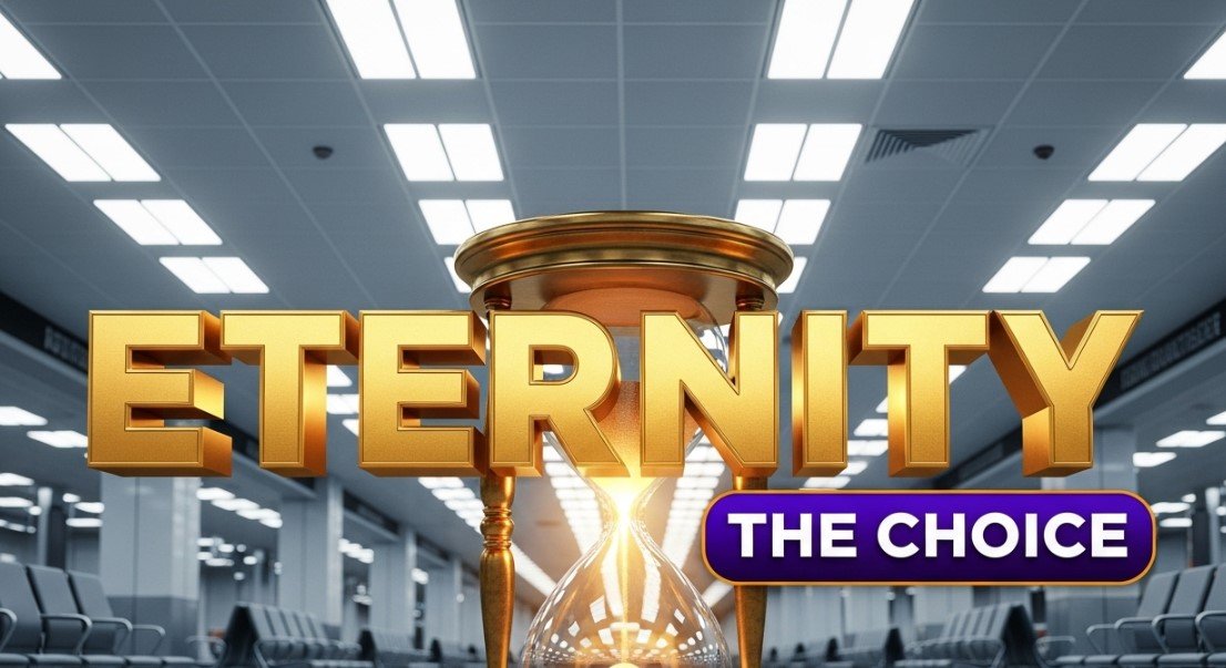Callum Turner Elizabeth Olsen Eternity movie A24 romantic comedy scene