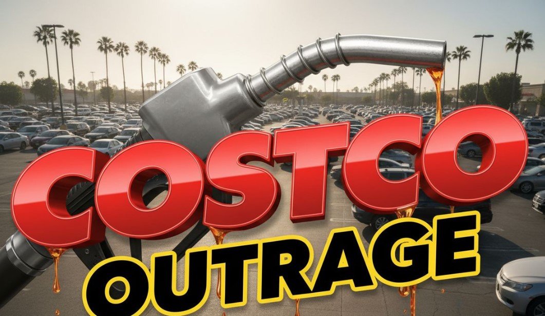 Costco gas station pumps construction plans Novato California protest