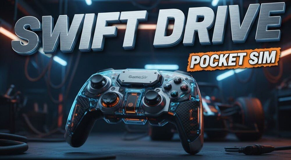 GameSir Swift Drive Puts a Real Racing Wheel in Your Hands