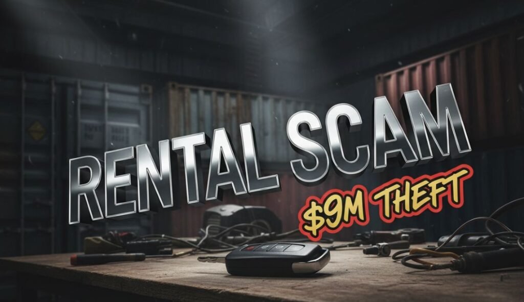 Montreal police investigation luxury car theft ring rental agency garage