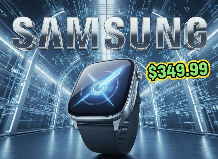Samsung Galaxy Watch 8 Classic squircle smartwatch deal amazon