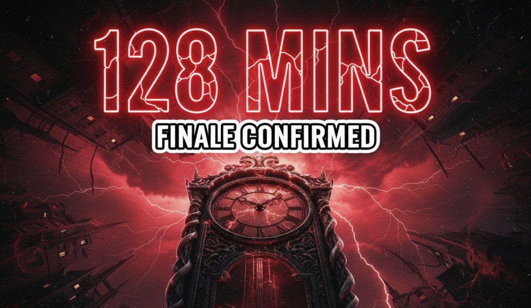 Stranger Things season 5 finale episode runtimes graphic