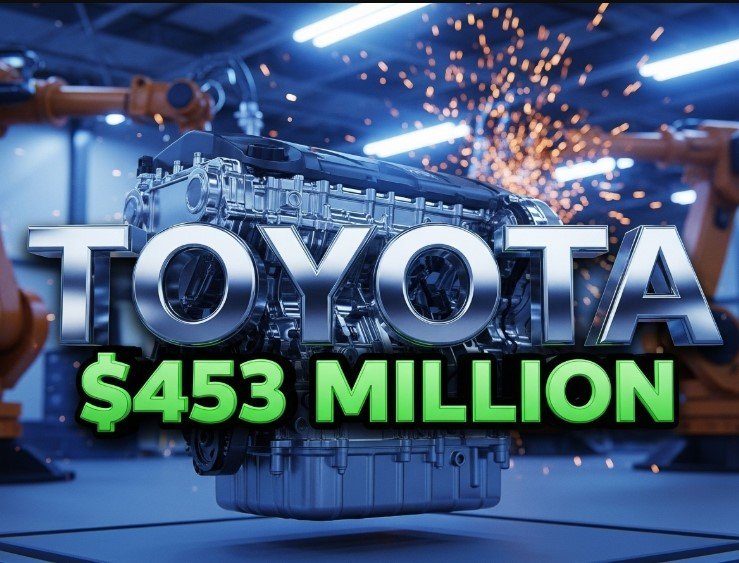 Toyota manufacturing plant aerial view West Virginia