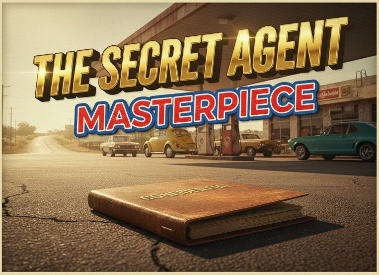 Wagner Moura acting in 1970s Brazil thriller movie scene