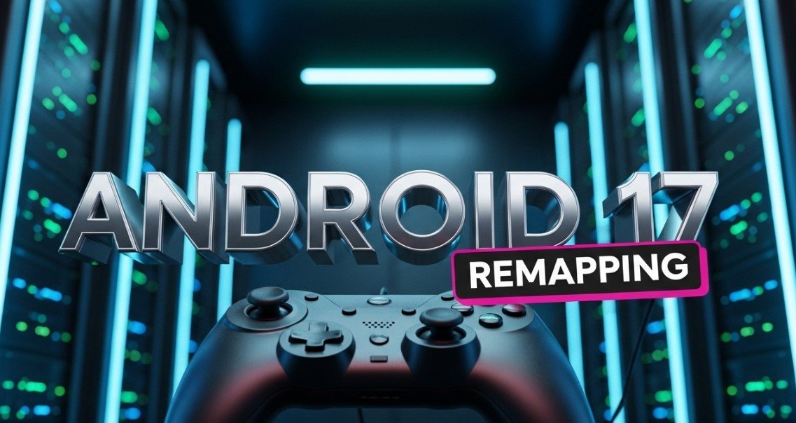 android 17 game controller button mapping settings menu