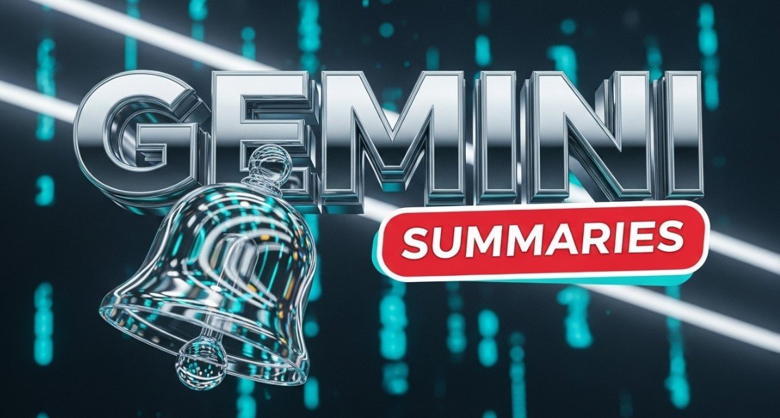 android gemini ai notification summary feature on pixel phone