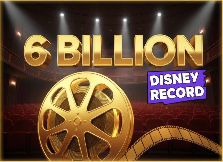 disney box office record six billion dollar milestone 2025