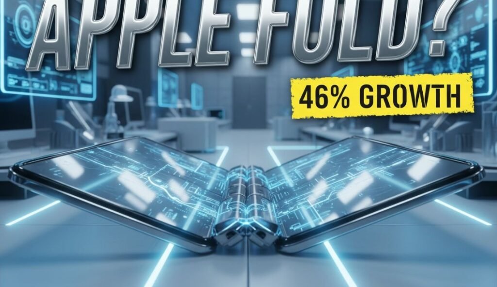 foldable smartphone screen display technology market growth chart 2026