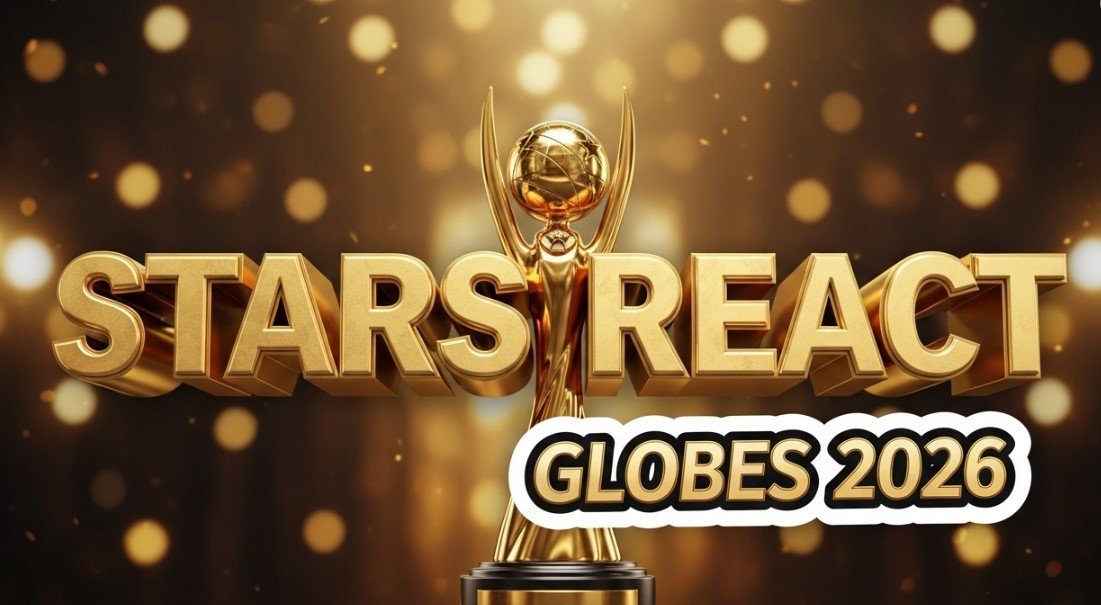 golden globe awards trophy 2026 nominations red carpet background