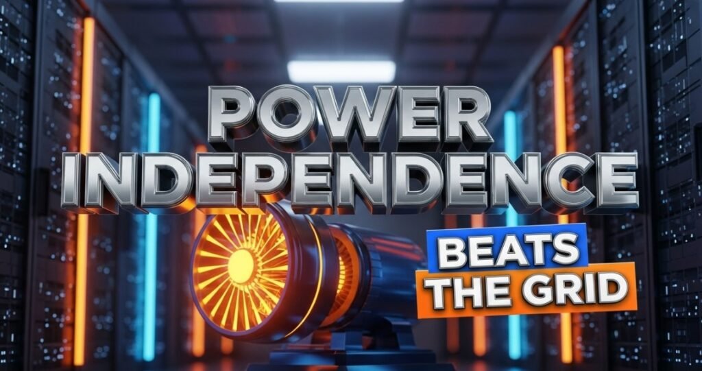 huge server room aisle with blue led lights and cooling pipes