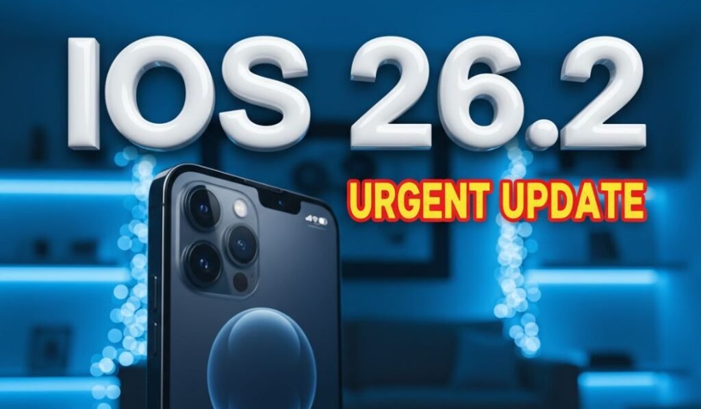  iPhone screen displaying new urgent reminder alarm interface ios 26