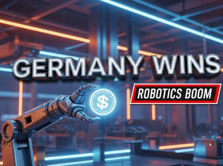 industrial robotics arm manufacturing floor germany tech investment