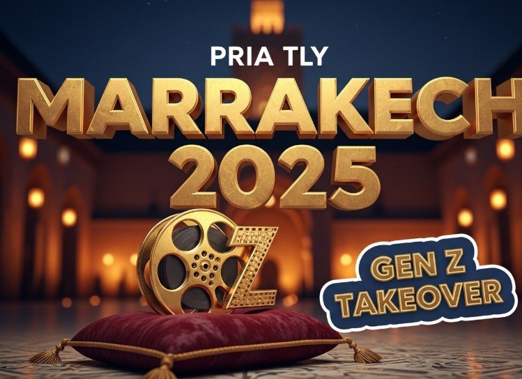 marrakech film festival opening ceremony stage lights 2025