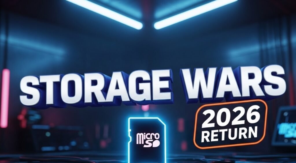 microSD memory card next to smartphone sim tray