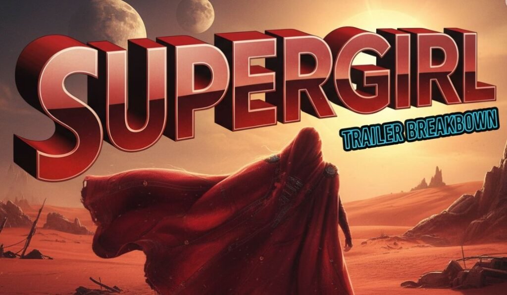 milly alcock supergirl woman of tomorrow trailer costume