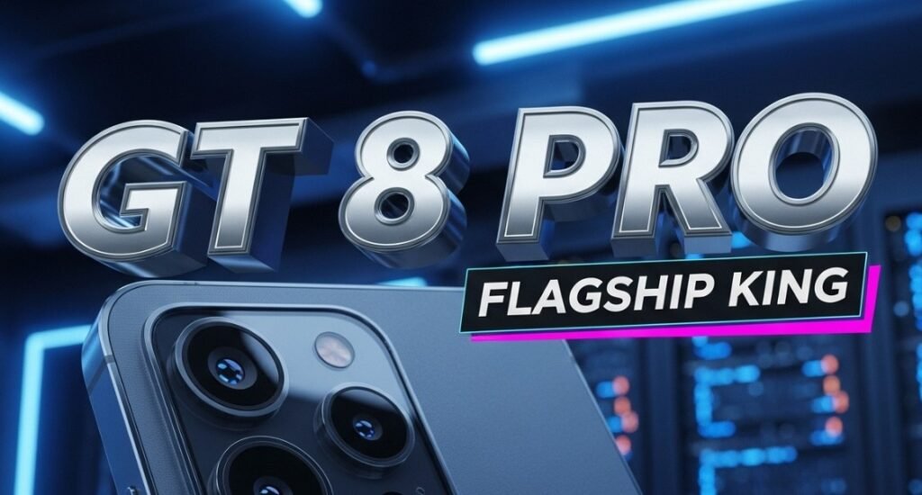  realme GT 8 Pro smartphone back camera module Ricoh lens close up