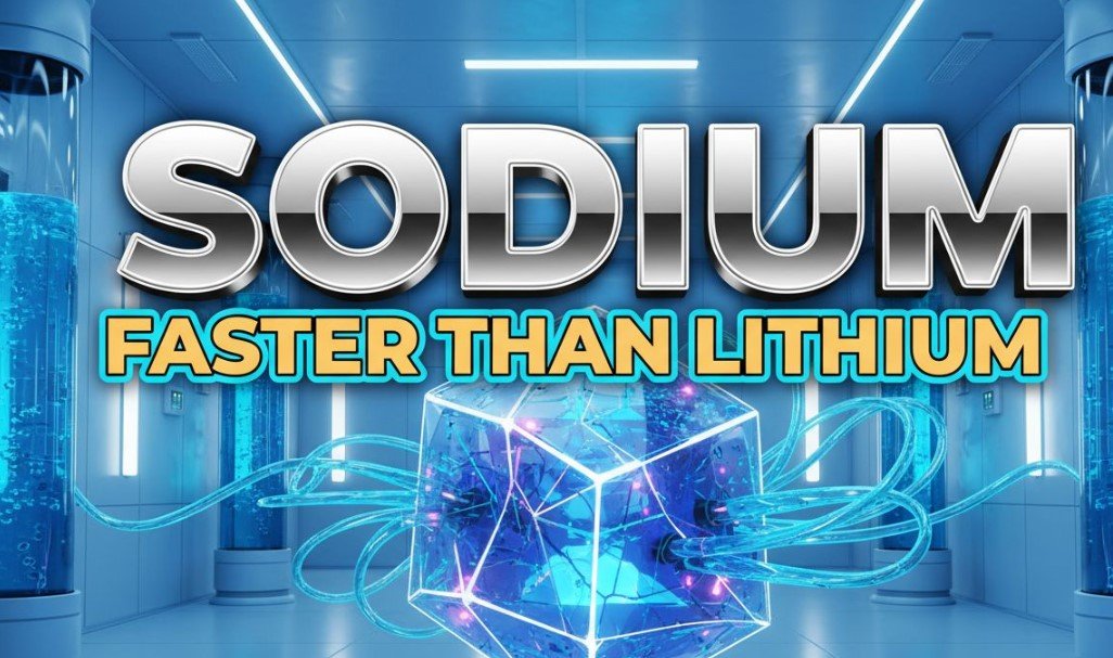 sodium ion battery smartphone technology research concept
