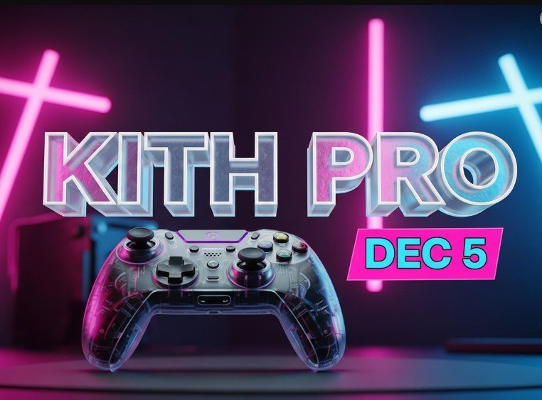 translucent kith backbone pro mobile gaming controller limited edition