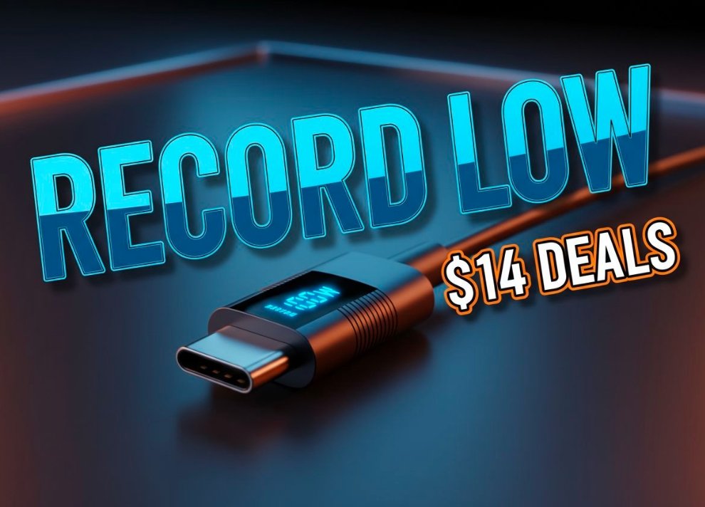 Baseus 100W braided USB-C charging cable with LED wattage screen