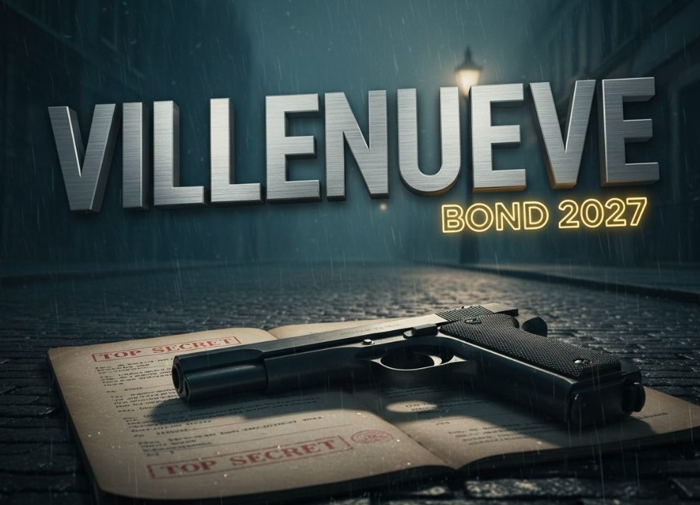 Denis Villeneuve James Bond director concept art silhouette