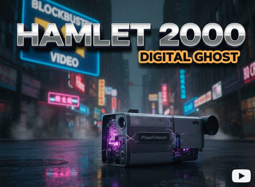  Ethan Hawke Hamlet 2000 movie Blockbuster scene