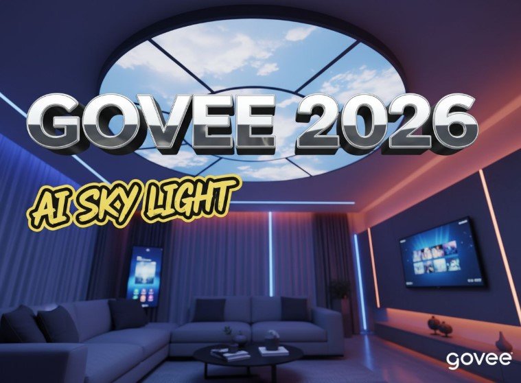 Govee smart ceiling light ultra 616 pixel matrix led animation