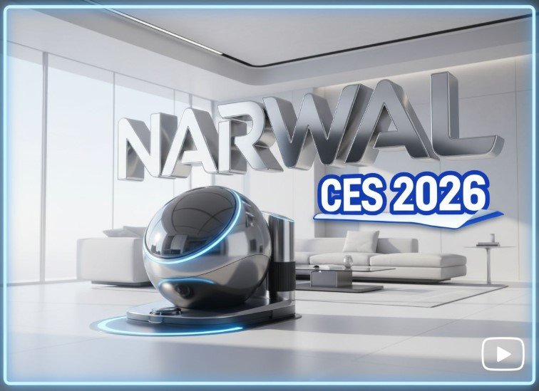  Narwal CES 2026 Flow 2 robot vacuum and U50 mattress cleaner lineup