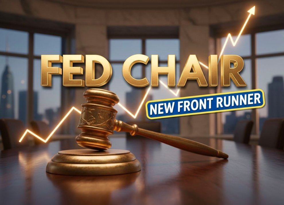 Rick Rieder BlackRock Federal Reserve Chair candidate financial chart background