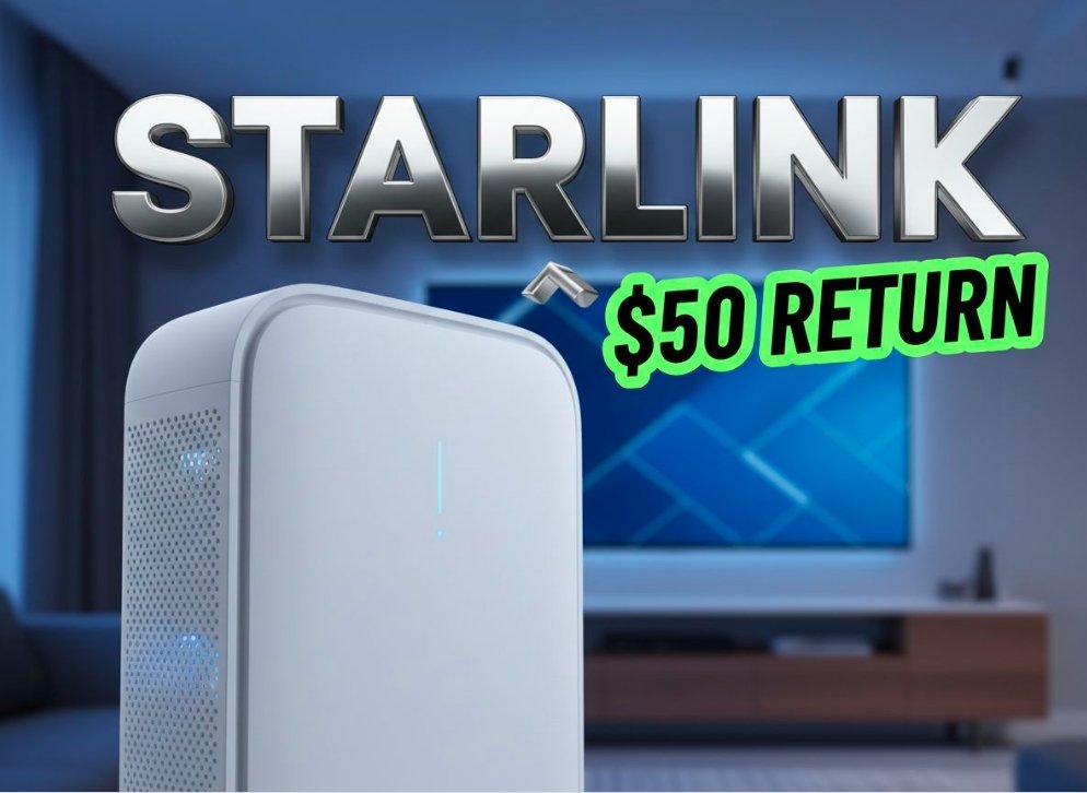 Starlink gen 3 router and mini mesh node setup