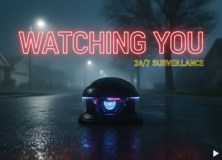 White autonomous jaguar vehicle parked on residential street with roof sensors