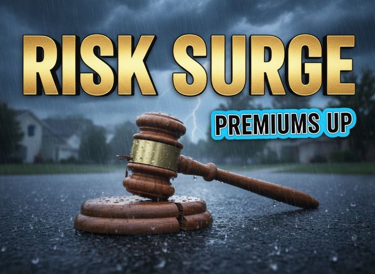  broken residential roof shingles after severe convective storm damage