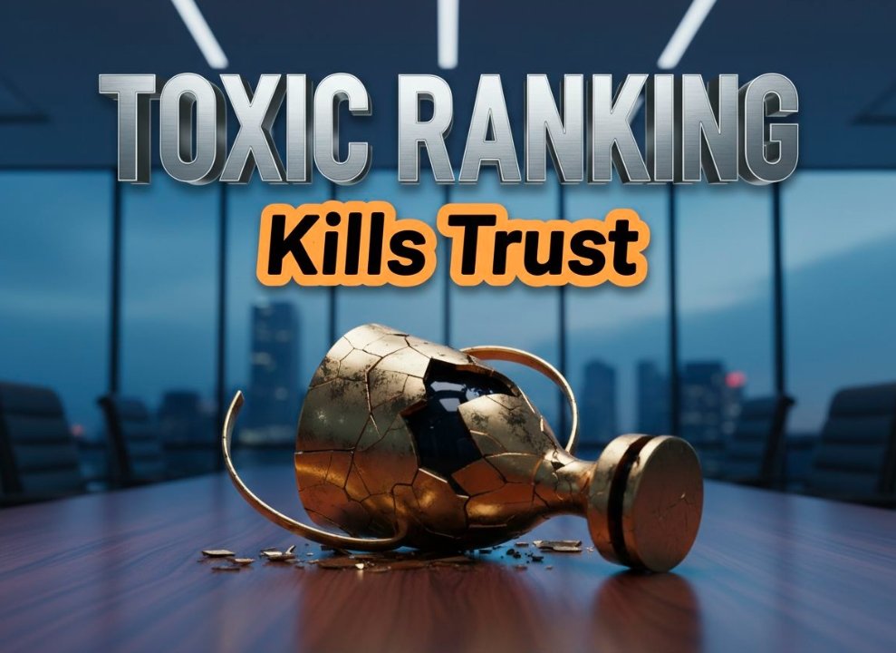 corporate performance review tension graph