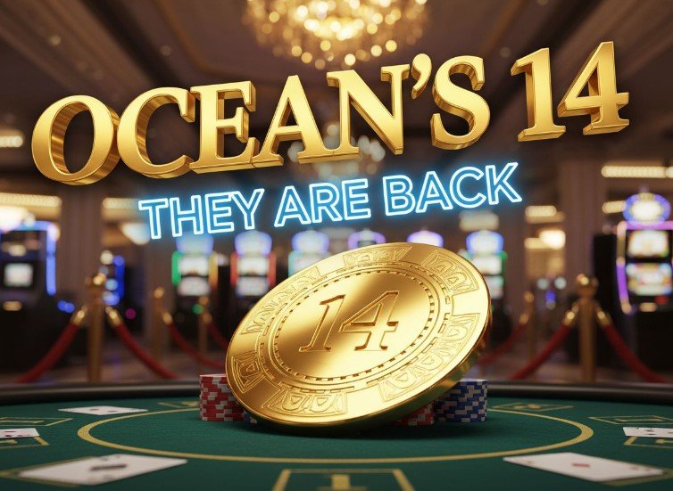 george clooney brad pitt ocean's 14 movie cast reunion heist script